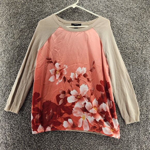 Forever 21 Large multicolor long sleeve blouse - Picture 1 of 8